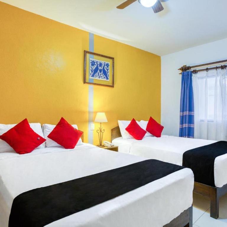 Capital O Parador Crespo Hotel, Oaxaca - Habitación Estándar - 2 camas - 1