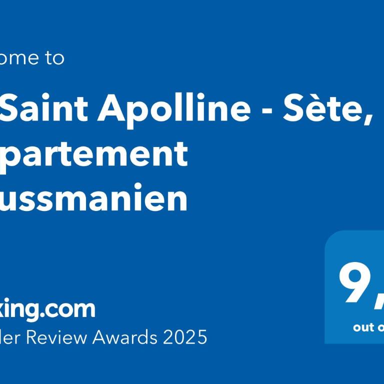 Le Saint Apolline - Sète, Appartement Haussmanien - Apartamento - 23