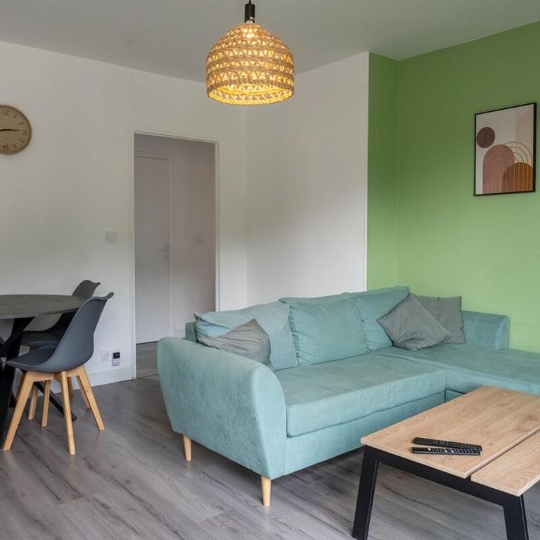 T3 Lumineux - 4 personnes - parking et Wi-Fi - Appartement 2 Chambres - 4