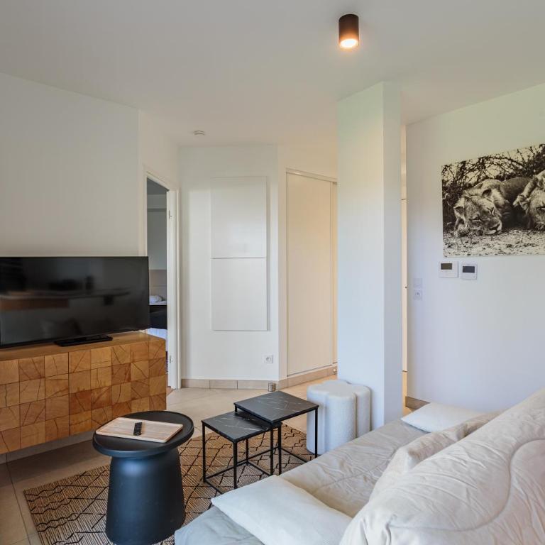 KARUKERA Bel appartement avec jardin au cœur de Chiberta - Apartment mit 1 Schlafzimmer und Garten - 7
