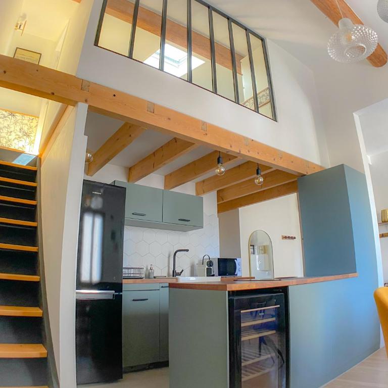 Appartement L'Authentique Duplex Montpellier Centre Ville Proche Gare - Apartment mit 1 Schlafzimmer – Nichtraucher - 5