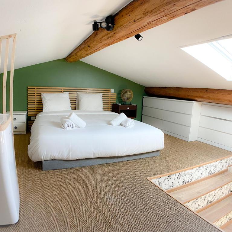 Appartement L'Authentique Duplex Montpellier Centre Ville Proche Gare - Apartment mit 1 Schlafzimmer – Nichtraucher - 11