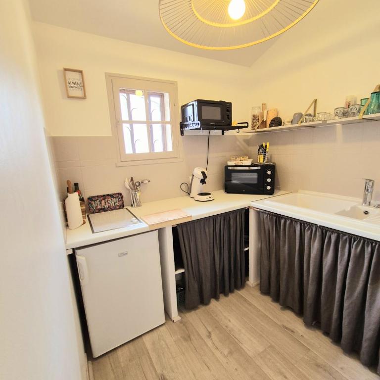 Appartement T2, proche plage, climatisé et parking privé - Apartamento de 1 dormitorio con balcón - 13