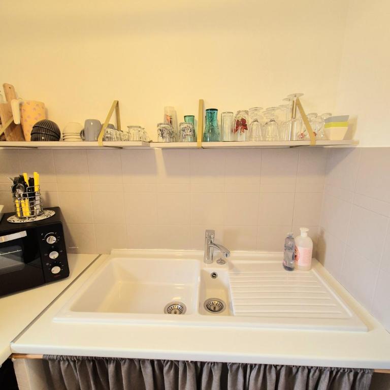 Appartement T2, proche plage, climatisé et parking privé - Apartamento de 1 dormitorio con balcón - 14