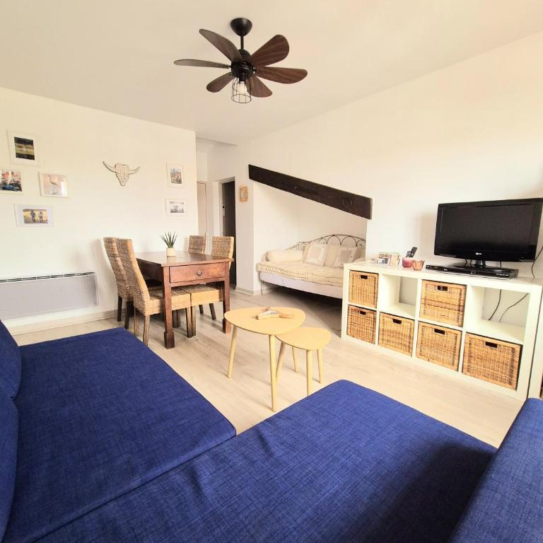 Appartement T2, proche plage, climatisé et parking privé - Apartamento de 1 dormitorio con balcón - 3