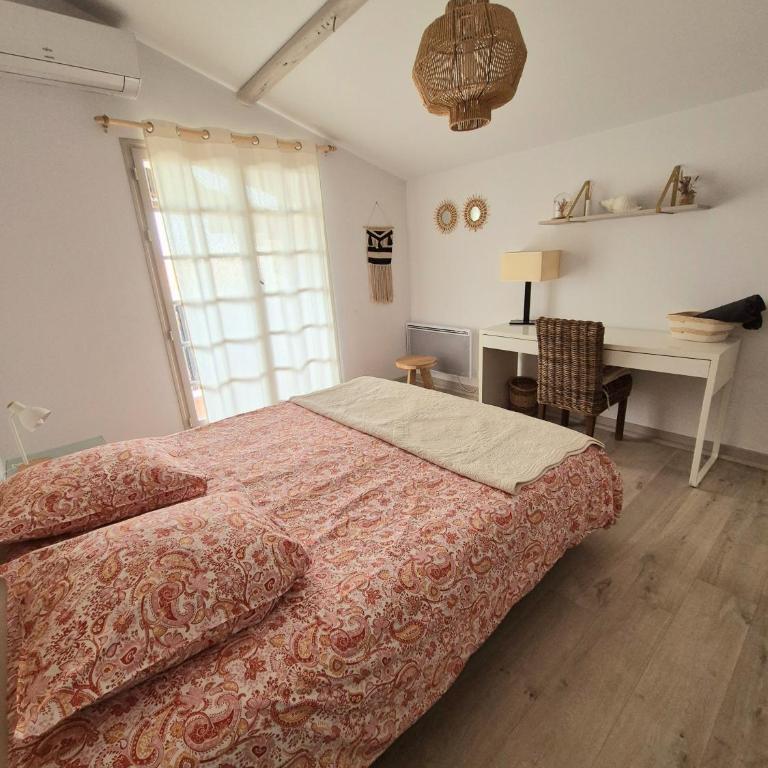 Appartement T2, proche plage, climatisé et parking privé - Apartamento de 1 dormitorio con balcón - 17