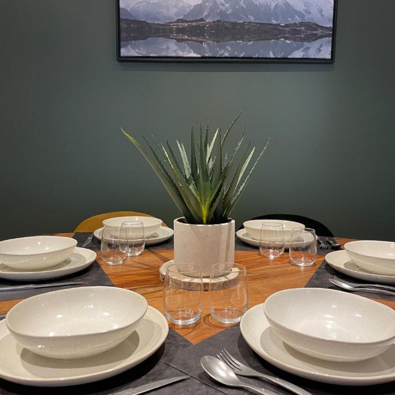 GRAND COSY 10-12 pers Ax Thermes Centre Terrasse Parking - Appartement - 24