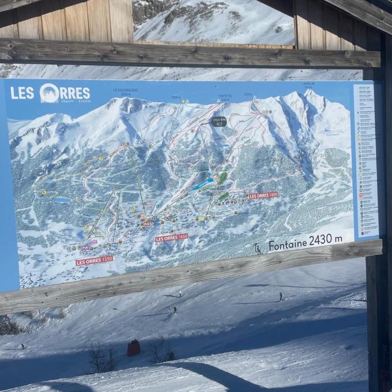 Appartement 6 personnes au coeur de la station Les Orres 1800m - Apartment mit 2 Schlafzimmern - 21
