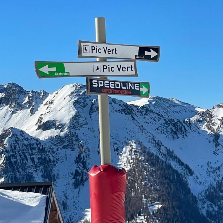 Appartement 6 personnes au coeur de la station Les Orres 1800m - Apartment mit 2 Schlafzimmern - 34