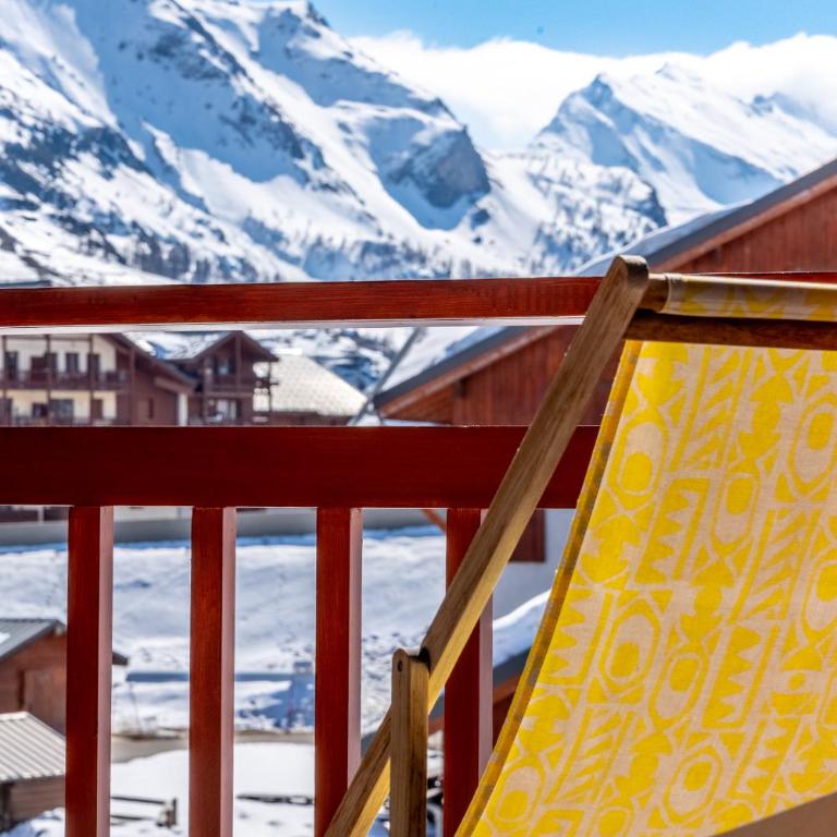 Reduc - 40 My Tignes Le chalet de Lili 2 pièces duplex, skis aux pieds, balcon - Appartamento con 2 Camere da Letto - 5