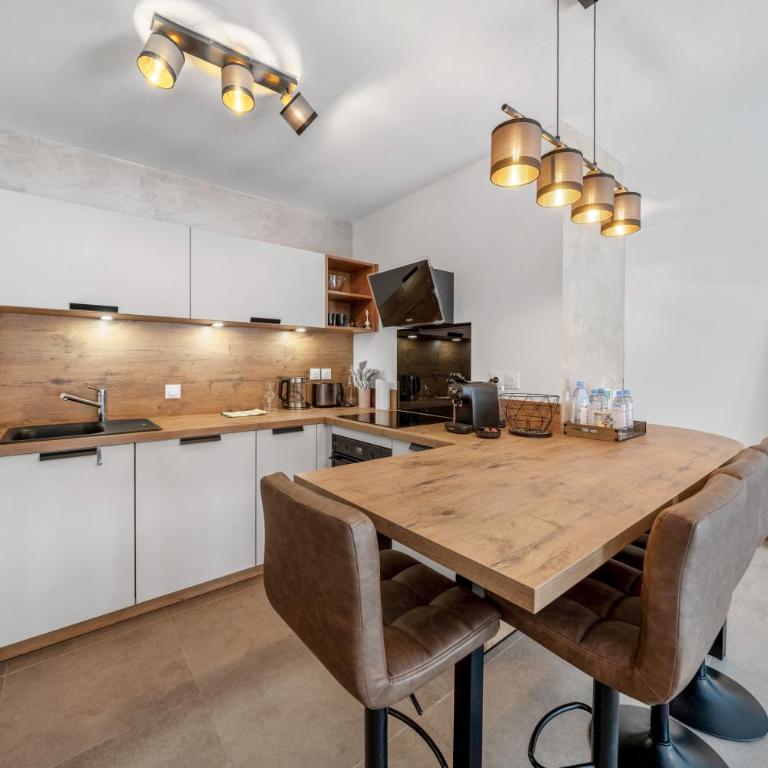 Appartment hypercentre Evian - Apartment mit 2 Schlafzimmern und Balkon - 4