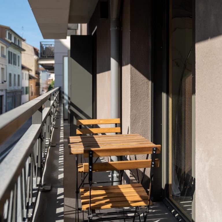 Appartment hypercentre Evian - Apartment mit 2 Schlafzimmern und Balkon - 6
