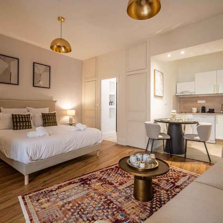 L'Impérium Suite - Les Halles - Narbonne - Deluxe Studio mit Queensize-Bett - 1