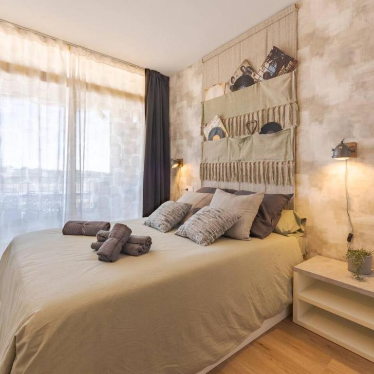 Industrial loft at the beach - Apartamento de 2 dormitorios con vistas al complejo - 29