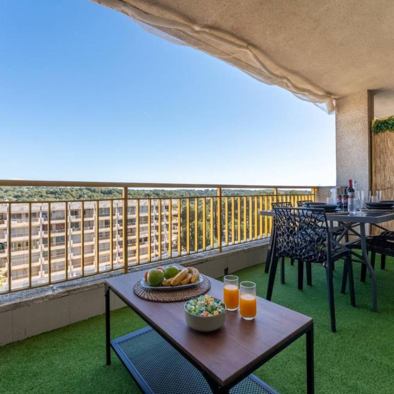 Industrial loft at the beach - Apartamento de 2 dormitorios con vistas al complejo - 26