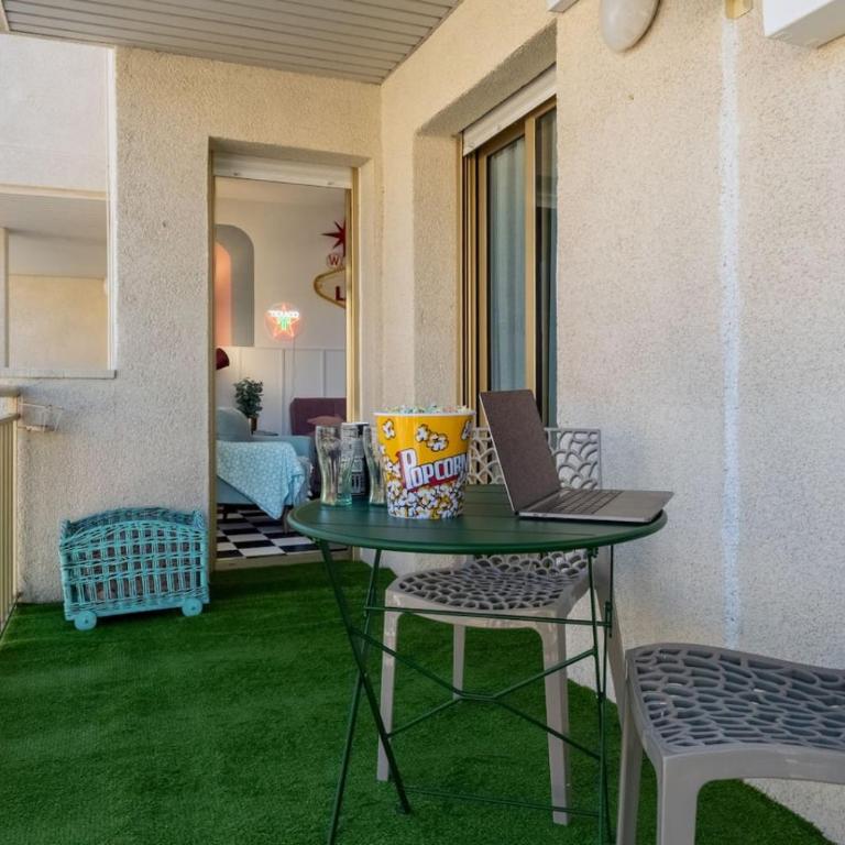 American Dinner at the beach - Apartamento de 2 dormitorios con piscina privada - 26