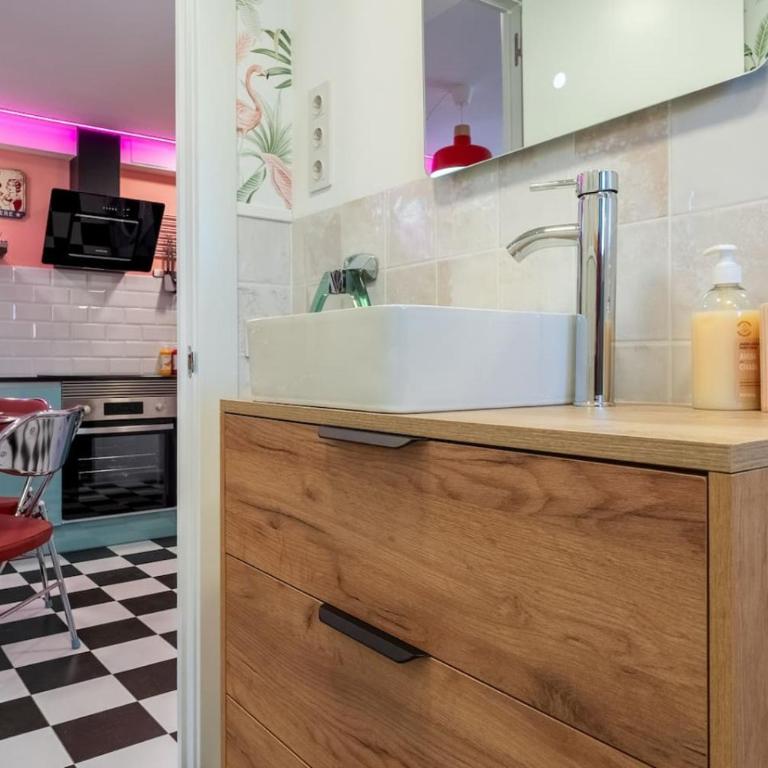 American Dinner at the beach - Apartamento de 2 dormitorios con piscina privada - 19