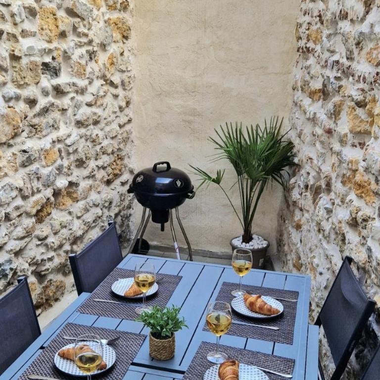Proche Nausicaa, gare & remparts, spacieuse maison 3 chambres, cour privée, parking gratuit, Adaptée aux vélos - Maison 3 Chambres - 13