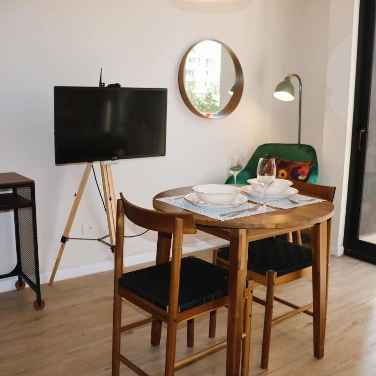 HOM I Estudio nuevo AireAcondicionado en Argomedo AP417 - Apartamento - 5
