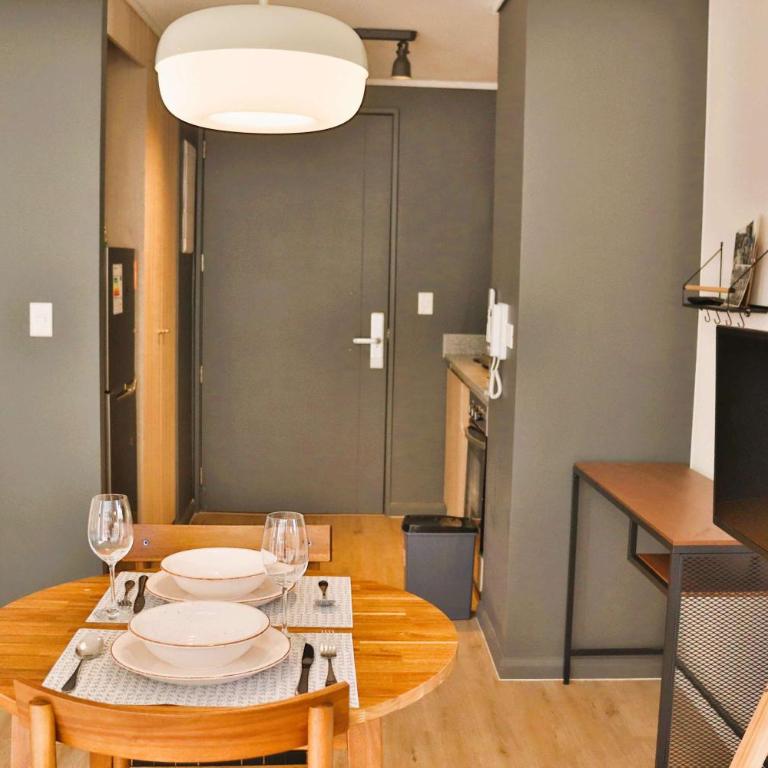 HOM I Estudio nuevo AireAcondicionado en Argomedo AP417 - Apartamento - 24