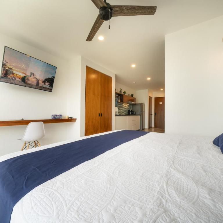 Comfortable Studio with Pool in a Central Area - Playa del Carmen - Huaya 501 - Apartamento de 1 dormitorio - 3