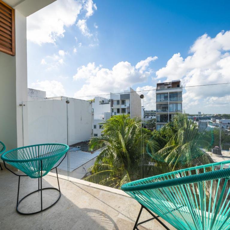 Comfortable Studio with Pool in a Central Area - Playa del Carmen - Huaya 501 - Apartamento de 1 dormitorio - 9