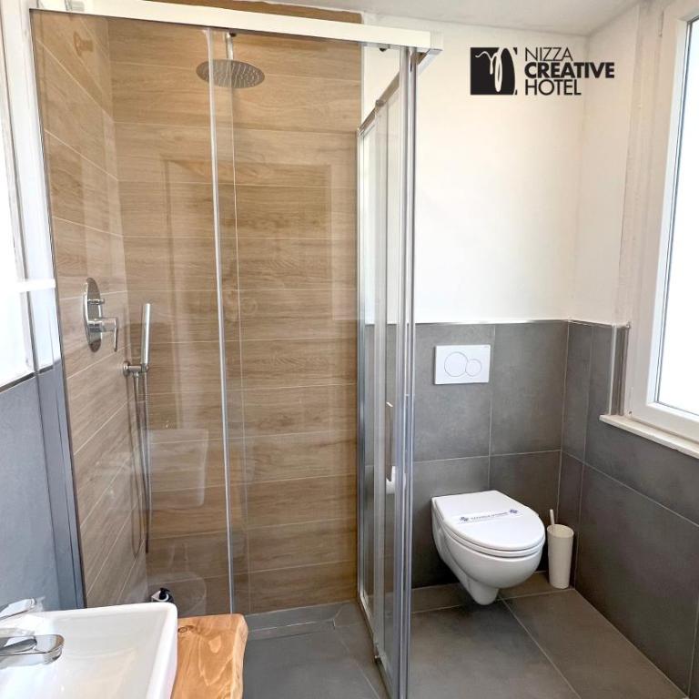 Hotel Nizza Creative Hotel - Camera Doppia con Letti Singoli con Bagno Privato - 20