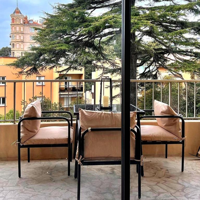 Luxury Appartment with terrace and side sea view - Apartment mit 1 Schlafzimmer - 3