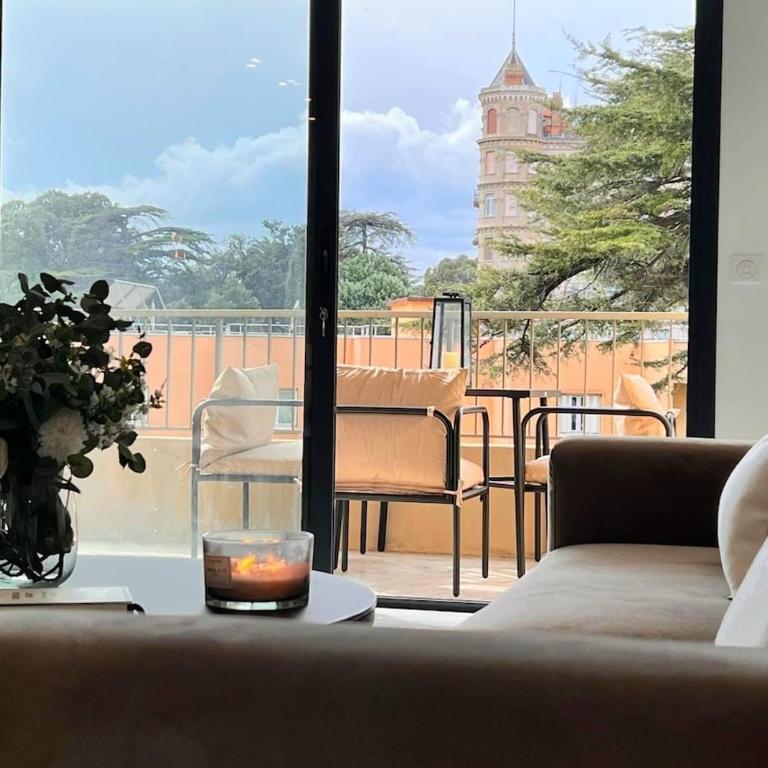 Luxury Appartment with terrace and side sea view - Apartment mit 1 Schlafzimmer - 21