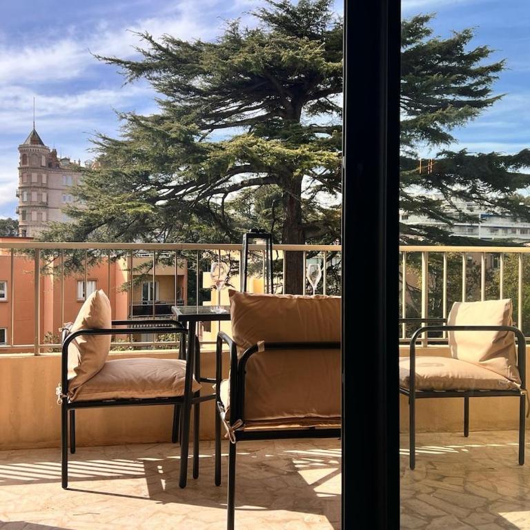 Luxury Appartment with terrace and side sea view - Apartment mit 1 Schlafzimmer - 28