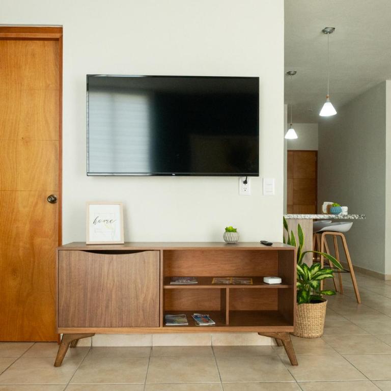 Departamento amplio con alberca y asador - Hasta 14 personas - B3 - Apartamento - 9