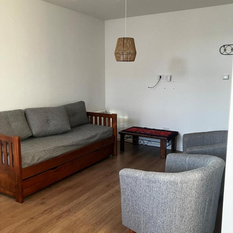 Moderno 2 ambientes con cochera - One-Bedroom Apartment - 1