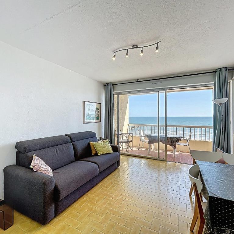 Bel Appartement F2 en 1ère Ligne avec Ascenseur - 4 Pers - Palavas-les-Flots - Appartement 1 Chambre - 8