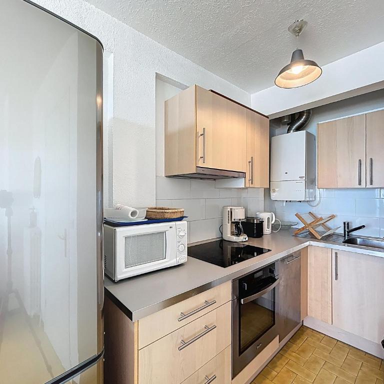 Bel Appartement F2 en 1ère Ligne avec Ascenseur - 4 Pers - Palavas-les-Flots - Appartement 1 Chambre - 9