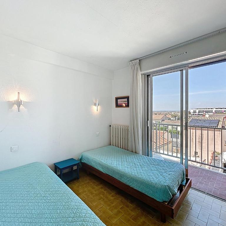 Bel Appartement F2 en 1ère Ligne avec Ascenseur - 4 Pers - Palavas-les-Flots - Appartement 1 Chambre - 10