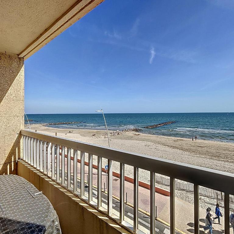 Bel Appartement F2 en 1ère Ligne avec Ascenseur - 4 Pers - Palavas-les-Flots - Appartement 1 Chambre - 14