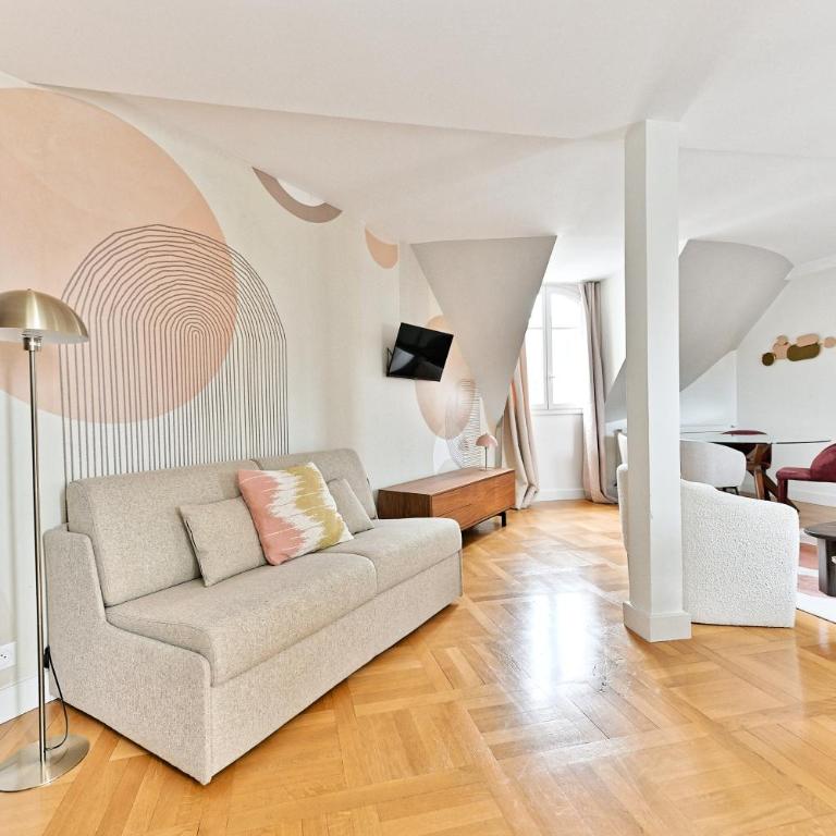 Lumineux & spacieux - Vue dégagée, Arc de Triomphe - Appartamento con 1 Camera da Letto - 3