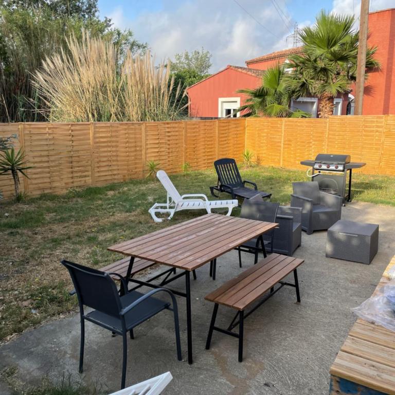 Marseillan plage maison avec jardin - Maison 2 Chambres - 9