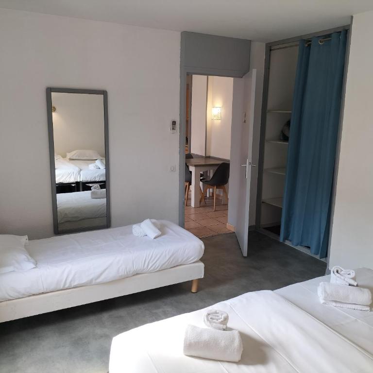 Résidence Graziella Appartement 210 - Appartamento Deluxe con 1 Camera da Letto e Vista Giardino - 14