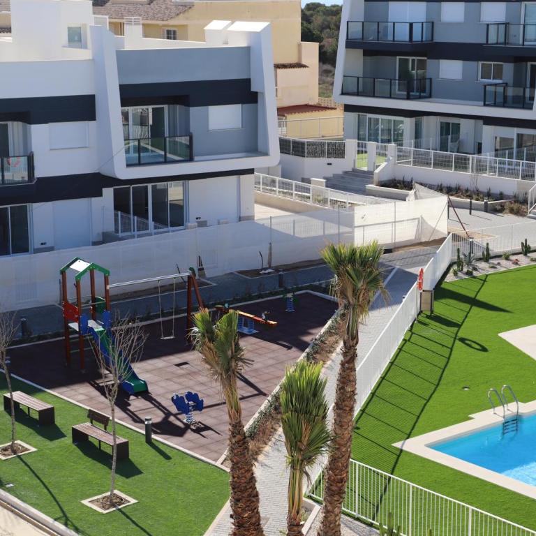 way2sun penthouses Gran Alacant - FREE e-bikes & jacuzzi & solarium & PS5 - Penthouse Apartment - 22