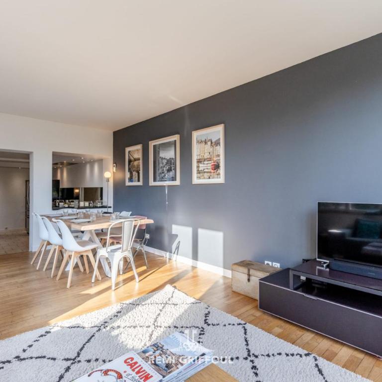 Family Stay - In the Heart of Honfleur 8 guests Private Garden - Ferienhaus - 11