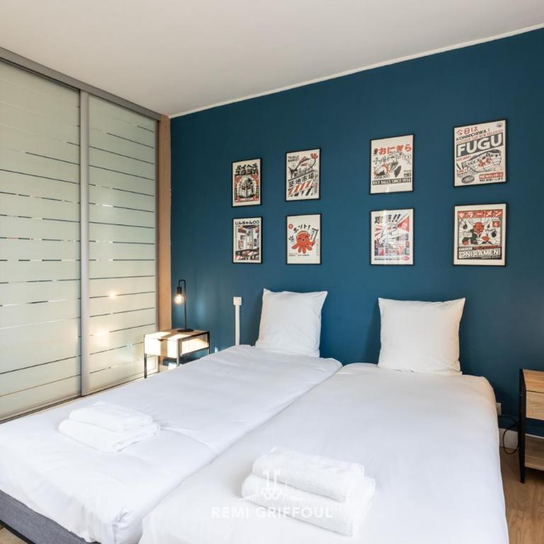 Family Stay - In the Heart of Honfleur 8 guests Private Garden - Ferienhaus - 15