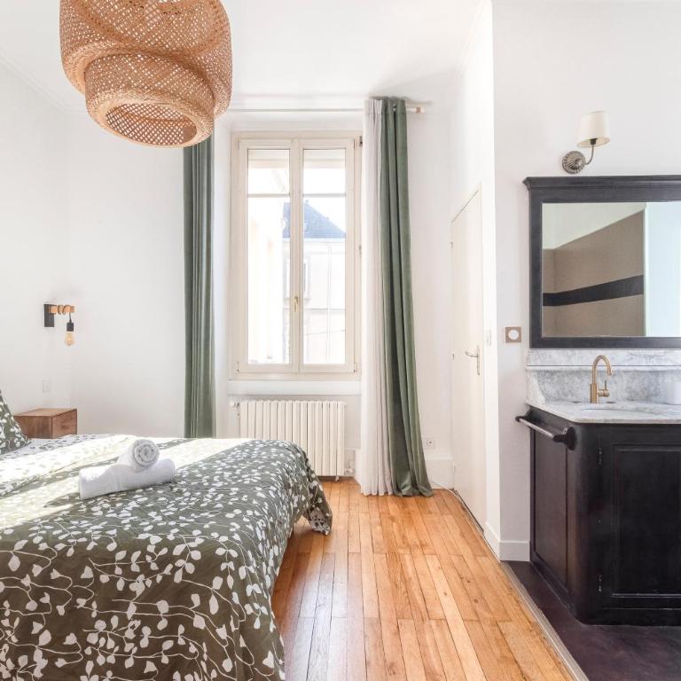 Le Solaris, Free Parking, 10 min SNCF Station - Appartement 2 Chambres - 4