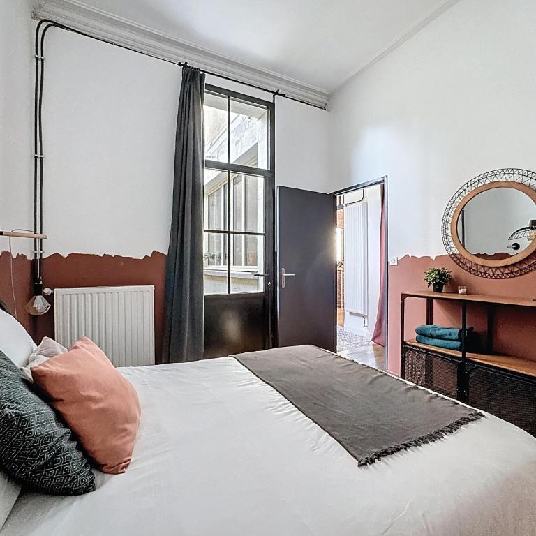 L industriel rémois, centre ville, proche de la cathédrale - Appartamento con 1 Camera da Letto - 3