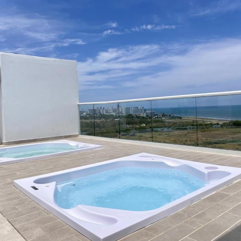 Lujosa Cartagena dominique 1210 - Suite Apartment - 21