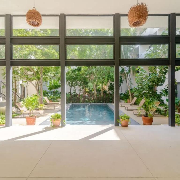 Near beach Ximbal Tulum 6 guest Pool Gym Wi-Fi - Apartment - 26