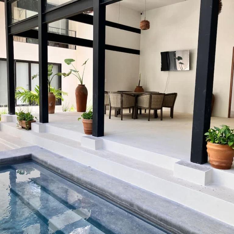 Near beach Ximbal Tulum 6 guest Pool Gym Wi-Fi - Apartment - 64