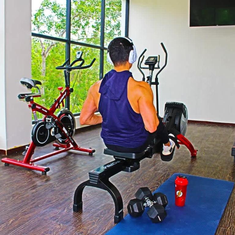 Tulum private jungle cool pool 500 mbps Wi-Fi 3 Bikes King Bed - Apartment - 13