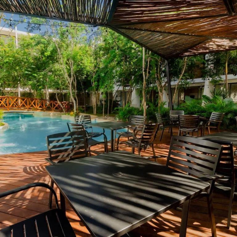 Tulum private jungle cool pool 500 mbps Wi-Fi 3 Bikes King Bed - Apartment - 33