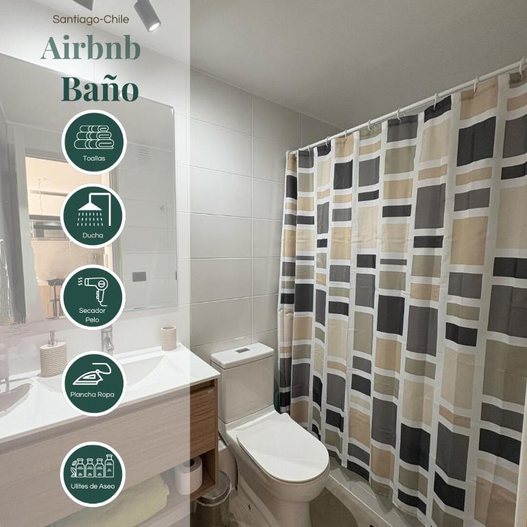 Espacio Único, Santiago Centro - Apartamento de 2 dormitorios - 16